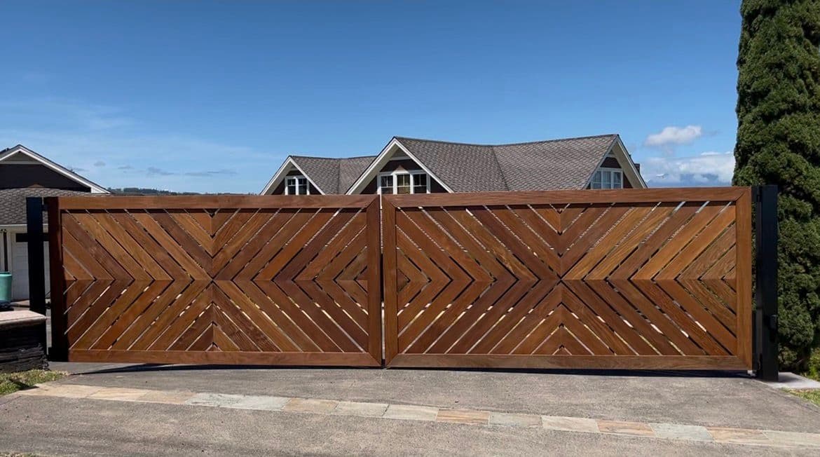 Nalu Gates Maui workshop — custom gate fabrication